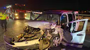 Malatya Yeşilyurt yolunda iki araç çarpıştı 5 kişi yaralandı