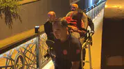 Bolu’da gece yarısı alt geçitte sızan şahıs ekipleri harekete geçirdi