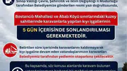 Sinop sahillerinde karavanlara 5 gün süre verildi