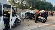Amasya'da feci kaza 1 kişi hayatını kaybetti