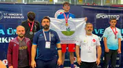 Osmangazili genç boksör Türkiye şampiyonu oldu