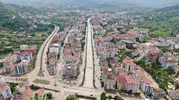 Kastamonu'da şiddetli yağış hayatı felç etti