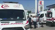 Gaziantep'te işçi servisi kamyona çarptı