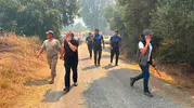 Bozdoğan’da alevler büyüyor belediyeden vatandaşlara acil tankeri desteği çağrısı