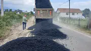 Düzce Esenli’de yol çilesi bitiyor
