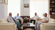 Düzce Belediye Başkanı Özlü şehrin geleceği için masaya oturdu