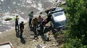 Ordu’da otomobil uçurumdan denize uçtu