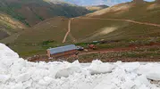 Sivas’ta Temmuz ayında kar mesaisi