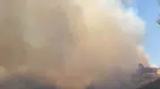 Balıkesir'de orman yangını paniği 210 ev tahliye edildi