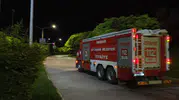 Eskişehir’de TEI yerleşkesinde gece yangını