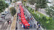 Adıyaman 15 Temmuz için sokaklara döküldü