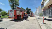 Eskişehir’de iş yeri yangını paniği