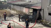 Malatya Organize Sanayi Bölgesi’ndeki fabrikada yangın paniği