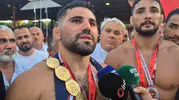 Erkan Taş Kırkpınar çayırında altın kemere uzandı