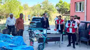 Adıyaman Gerger’de hayvancılık yapanlara ekipman desteği geldi