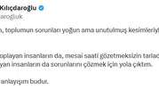 Kılıçdaroğlu siyaset anlayışını sahada unutulanlar üzerinden tanımladı