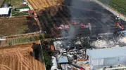 Çatalca’da kimyasal tesis alevlere teslim oldu