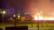 Diyarbakır'da otluk alanda çıkan yangın mahalleliyi sokağa döktü