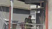 Defne'de korkutan ev yangını büyümeden söndürüldü