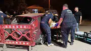 Gazipaşa’da kontrolden çıkan otomobil takla attı