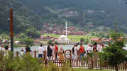 Uzungöl’de beklenen turizm hareketliliği temmuzla birlikte başladı