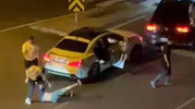 Başakşehir’de trafikte terör estiren sürücülere ağır fatura