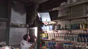 Erciş Kışla Mahallesi'nde dükkan yangını paniği