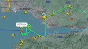İstanbul semalarında fırtına paniği yaşandı
