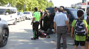 Çarşamba’da motosiklet kazası bir kişiyi hastanelik etti