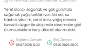Denizli’de yaşayanlar dikkat bugün gökyüzü alarm veriyor