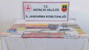 Kemer’deki bir işletmeye kaçak ürün baskını düzenlendi