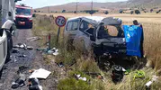 Afyonkarahisar’da feci kaza 79 yaşındaki sürücü hayatını kaybetti