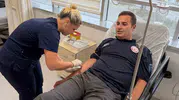 Susurluk'ta orman yangınına müdahale eden Belediye Başkanı Ahmet Akın yaralandı