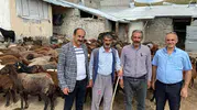 Ağrılı yetiştiricilere ekipman ve ilaç desteği geldi