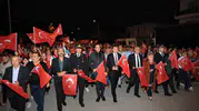 Çameli halkı 15 Temmuz şehitlerini yürüyüşle andı