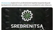 Emine Erdoğan Srebrenitsa kurbanlarını unutmadı