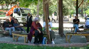 Malatya kavurucu sıcaklara teslim oldu