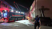 Konya Karatay’da mobilya atölyesinde korkutan yangın