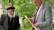 93 yaşındaki ustanın atölyesine sürpriz ziyaret