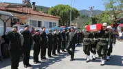 Edremit Kıbrıs gazisini dualarla uğurladı