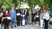 Nilüferli emekliler el emeği ürünlerini görücüye çıkardı