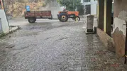 Tekirdağ'da yaz ortası sürprizi yolları göle çevirdi