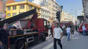 Bursa Kıbrıs Şehitleri Caddesi'nde korkutan baca yangını