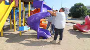 Nazilli belediyesi çocuk parklarını baştan aşağı yeniliyor