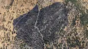 Kulp kırsalında alevler 50 dönümü küle çevirdi
