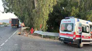 Ula Ataköy yolunda feci kaza