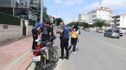 Karaman'da motosiklet kazası bir kişiyi hastanelik etti