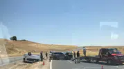Silvan yolunda iki araç çarpıştı 9 kişi hastanelik oldu