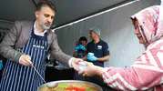 Gemlik sahilinde aşure günü buluşması