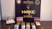 Kastamonu narkotik operasyonunda yüklü miktarda uyuşturucu yakalandı